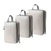 Conjunto de Compressão para Armazenamento de Viagem com 7 Peças para Roupas Sapatos Higiene Pessoal Cosméticos Sacos de Armazenamento Sacos Impermeáveis Armazenamento Portátil