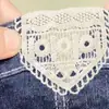 Bolsillo de tela para pretina de nuevo modelo 2026 con bordado de encaje, un accesorio de prenda cómodo y práctico que es fácil de coser y duradero
