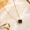 Aço Titânio Elegante Luxo Leve Banhado a Ouro Cor Exquisita Sem Corrente Colar Feminino Versátil Moda Celebridade da Internet Tendência Corrente da Clavícula Fábrica