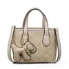 Bolso Casual Sencillo Bolso de Hombro Cruzado 2026 Nuevo Elegante Estilo Cesta Estampado Vintage Bolso Cubo para Mujer