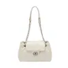 Bolso de Cadena Acolchado de Alta Gama Estilo Chanel para Mujer, Nuevo Modelo 2026 Versátil Bolso de Hombro Cruzado con Cierre de Candado Bolso de Axila