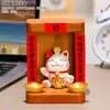 Adornos de Gato de la Suerte para Decoración de Entrada, Decoraciones para Escritorio de Oficina, Regalo de Inauguración de Casa, Apertura de Negocio y Decoración de Mostrador de Caja Registradora