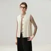 Cardigan de Cashmere para Bebê Pequeno Feminino Outono Inverno Novo Espessado Gola Redonda Blocos de Cor Listrados Malha Curta Casaco Suéter