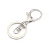 Broche de Langosta de Aleación Hebilla de Figura de Ocho con Anillo Conector para Llavero Venta al por Mayor Accesorios para Joyería Hecha a Mano DIY Materiales para Cuentas