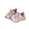 Zapatos infantiles 2026 otoño nuevos estilo coreano para niñas lindos dibujos animados lazo princesa papá zapatos zapatillas