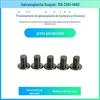 Parafuso galvanoplastia pistola de processamento de níquel preto fábrica de galvanoplastia de galvanoplastia de processamento de níquel processamento de hardware de galvanoplastia fábrica