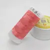 Hilo de 9 hebras de 0.6 mm trenzado a mano bobinado en espiral año zodiacal rojo cuerda de mano para la muñeca rollo pequeño hilo para tejer pulseras