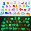 Novo Giroscópio Mini Colorido Cristal Transparente Colorido Pequeno Presente para Crianças Brinquedo de Resina Diversão e Decoração Fofa para Crianças