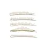 Set de cinco piezas tamaño perla con cuentas clip para el pelo clip lateral clip para flequillo clip superior lindo Clip lateral de网红