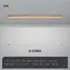 Luz de Pasillo de Espectro Completo, Luz de Techo Minimalista de Tira Larga con Textura de Madera Nórdica, Luz para Entrada Balcón, Luz LED