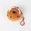 Porta-moedas de Pelúcia de Capivara Desenho Animado Fofo Ins Celebridade da Internet Boneca Crianças Estudante Mini Capivara Carteira Pequena