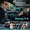 Caja Módulo 2 en 1 de Cableado a Inalámbrico Carplay Apple Carplay Android Auto Caja de Conectividad para Coche