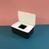 Caja de Almacenamiento de Mascarillas Desechables de Gran Capacidad para el Hogar a Prueba de Polvo Paquete Hermético con Tapa para Mascarillas Caja para Pañuelos de Papel Caja para Toallitas Húmedas