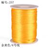 Linha nó chinês 6 100 m 2 mm de espessura feito à mão diy tecido pingente pingente ano de nascimento corda vermelha pulseira cordão
