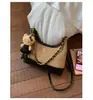 2026 Novo Estilo Bolsa Feminina de Axila Tendência Outono Xadrez Bolsa de Ombro Único Retro Gorpcore Bolsa Transversal Tipo Balde para o Dia a Dia