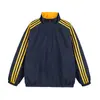 Chaqueta Reversible de Rayas con Cuello Alto para Hombre, Nuevo Modelo Primavera y Otoño 2026, Chaqueta Abrigo Tipo Béisbol para Adolescentes