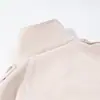 Venta al por mayor de ropa para mujer estilo europeo y americano transfronteriza INS, nueva colección de otoño, estilo elegante para ir al trabajo, cuello alto, cinturón de corbata, gabardina de doble botonadura