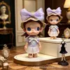Solo ropa de muñeca 20cm muñeca articulada zsiga Gazi Jie muñeca bjd conjunto de top y falda franceses sombrero de paja