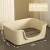 Bandeja Sanitaria Tipo Tina para Gatos Extra Grande Anti-Salpicaduras Extra Grande Abierta Semicerrada Inodoro para Gatos Suministros para Mascotas Venta al por Mayor