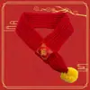 Bufanda linda de Año Nuevo para Gatos y Perros, Accesorio Navideño de Reno para Mascotas, Calentador de Cuello Festivo Rojo para Perros Pequeños