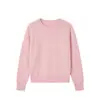 UauSuéter de lã australiana da Tasmânia, suéter de cashmere escovado, suéter de cashmere escovado de seda Puyuan