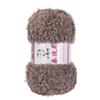 Hilo de Lana de Terciopelo Bucle Tejido a Mano Grueso Medio para DIY Suéter Bufanda Sombrero Muñeca 100g
