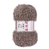 Hilo de Peluche de Lana Rizada de Oso Hecho a Mano Diy 50G Tejer Estilo Ins Bufanda Sombrero Muñeco de Dibujos Animados Hilo