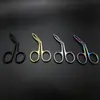 Pinzas para Cejas de Acero Inoxidable, Pinza Recortadora de Cejas, Pinza de Belleza, Mango de Aleación de Zinc, Fabricante de Herramientas de Belleza, En Stock, Punta Curva, Oro Rosa