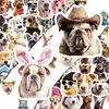 56 Folhas/Pacote Compra Direta Transfronteiriça DIY Infantil Fofo Cachorro Emoji Graffiti Adesivos Decorativos