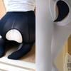 Medias de Terciopelo Blancas Estilo Japonés, con Abertura Inferior, de No Quitar, Extensibles para Mujer, Leggings de Terciopelo Transparente Talla Grande Loli Enfermera