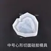 Moldes de Silicona, Moldes con Forma de Corazón en Tamaños Grande, Mediano y Pequeño, Moldes de Silicona con Superficie de Espejo de Alto Brillo, Moldes para Pastel de Amapola