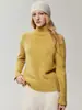 Suéter de Punto de Cachemira 100% Puro Serie Puntos Coloridos Rey Ciervo Hilo Floral para Mujer, Ropa Exterior Casual, Top Grueso Cálido