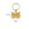 Qk170 Anillo de Aluminio de Hierro para Extensiones de Cabello Trenzas Rastas Accesorios de Joyería de Aleación de Zinc DIY Suministro Directo de Fábrica Colgante