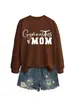 Mamá de Gimnasia Estación Independiente de Amazon Wish Sudadera Nueva de Otoño e Invierno para Mujer, Moderna y Versátil, Cómoda