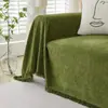 Funda de Tela para Sofá de Color Sólido, Funda Universal para Sofá de Cuatro Estaciones, Toalla de Sofá, Chaise Lounge Transfronteriza Simple Moderna de Comercio Exterior