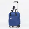 Bolsa con Carrito de Ruedas Universal Ligera, Maleta de Mano para Viaje, Carrito Desmontable, Mochila Plegable para Distancias Cortas, Mochila para Equipaje de Estudiante