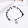 Tobillera y Pulsera Hechas a Mano Vintage Estilo Playa Europeas y Americanas Transfronterizas, Regalo Personalizado Sencillo Estilo Bosque para Parejas y Mejores Amigos