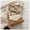 Bolso de Mano Casual Simple y Moderno Personalizado para Mujer 2025 Nuevo Bolso Cruzado de Moda Retro Estilo Extranjero Empalmado Bolso de Hombro