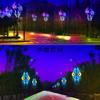 Cree luces LED de colores, luces intermitentes, iluminación exterior, luces decorativas de gypsophila para bodas, farolas navideñas y luces con diseño de postes.