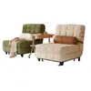 Sofá cama nuevo modelo, doble propósito, reclinable y para sentarse, adecuado para apartamentos pequeños, color crema, estilo vintage, ideal para siestas, viviendas de alquiler, gama alta, plegable, multifuncional