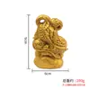 Venta directa de fábrica: Lingote de Aleación "Cacahuete de la Suerte" Relieve Adorno Decorativo para el Hogar Sala de Estar para la Riqueza y la Buena Fortuna
