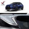 Aplicable a FLEXUS 23 RX modificado ventana trasera triángulo lateral moldura caja trasera vidrio ventana de automóvil especial tira brillante