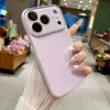 Funda de cristal brillante es adecuada para iPhone17promax Teléfono móvil Apple iPhone16pro duro anticaídas 15pro
