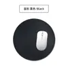 Em estoque pode ser fixado LOGO redondo 22 diâmetro mousepad de couro PU quadrado 21X26CM mousepad grosso de couro