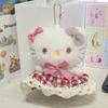 Ins Chica Corazón Muñeca Kitty Peluche Lindo Colgante Regalo Llavero de Bolso de Alto Valor Muñeca Colgante Mujeres