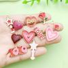 Venta Caliente Transfronteriza Serie de San Valentín Aleación con Goteo de Aceite Mixta 50 Colgantes Accesorios para Pulsera Collar DIY