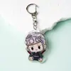Llaveros Acrílicos de Merchandising del Anime Kimetsu no Yaiba Cuidadosamente Seleccionados: Llaveros Colgantes de Yiyong, Muichiro, Mariposa Shinobu