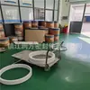 Tubo moldeado de PTFE. Junta de PTFE de gran tamaño, junta moldeada de gran tamaño anticorrosiva, antiácida y alcalina
