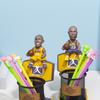 Portaplumas de resina de la estrella de baloncesto de la NBA Kobe James, regalo de cumpleaños para niños, almacenamiento de escritorio para estudiantes, manualidades