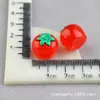 Casa de muñecas Fruta del dragón Melón Cantalupo Arándano Bayas Resina Accesorios Miniatura Durazno Bolsita sorpresa Fresas Adornos Accesorios Venta al por mayor